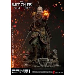 Witcher 3 Wild Hunt Estatua 1/4 Geralt of Rivia Skellige Undvik Armor Exclusive 58 cm