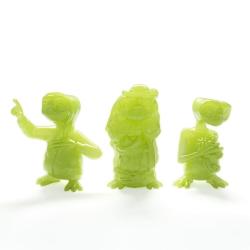 E.T. the Extra-Terrestrial Collector\'s Set Mini Figures 3-Pack Glowing Edition 5 cm