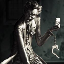 DC Comic Pewter Collectible Statue 1/12 Joker 17 cm