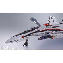 Macross Frontier Figura Diecast DX Chogokin VF-25F Super Messiah Valkyrie (Alto Saotome Custom) Revival Ver. 34 cm  Bandai Tamashii Nations
