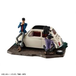 Lupin III Estatua Gals PVC Lupin the Gallery Punk at Dawn 9 cm MEGAHOUSE