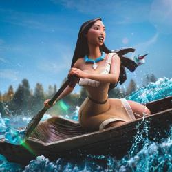 Disney Art Scale Statue 1/10 Pocahontas 23 cm  Iron Studios