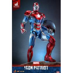 Marvel Figura Diecast Comic Masterpiece 1/6 Iron Patriot Hot Toys Exclusive 32 cm Hot Toys 