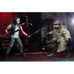 NECA Teenage Mutant Ninja Turtles Action Figure 2-Pack Casey Jones & Raphael in Disguise 18 cm