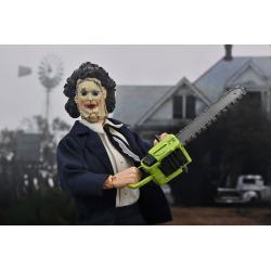 La Matanza de Texas Figura Clothed Leatherface (Pretty Woman Mask) 50 Aniversario 20 cm NECA