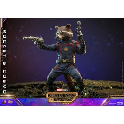 Guardians of the Galaxy Vol. 3 Movie Masterpiece Action Figuren 1/6 Rocket & Cosmo 16 cm