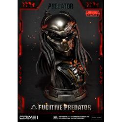 El Depredador Estatua 1/4 Fugitive Predator Deluxe Ver. 75 cm