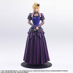 Final Fantasy VII Remake Static Arts Gallery Estatua Cloud Strife Dress Ver. 28 cm  Square-Enix 