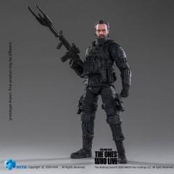 The Walking Dead: The Ones Who Lived Figura 1/18 Exquisite Mini Daryl Dixon Dark Eyes Walker 11 cm Hiya Toys