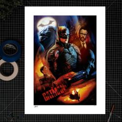 DC Comics Litografia The Batman 46 x 61 cm - sin marco