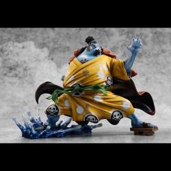 One Piece Estatua PVC Portrait Of Pirates SA-MAXIMUM Knight of the Sea Jinbe Limited Reprint 25 cm Megahouse 