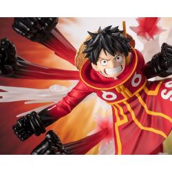 One Piece Figuarts ZERO Extra Battle Estatua PVC Monkey D. Luffy -Gum Gum Hawk Gatling- 19 cm Bandai Tamashii Nations 