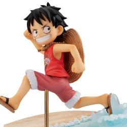 One Piece G.E.M. Series PVC Statue Monkey D. Luffy Run! Run! Run! 12 cm