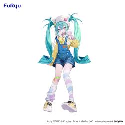 Hatsune Miku Estatua PVC Noodle Stopper Hatsune Miku Lollipop 15 cm FURYU