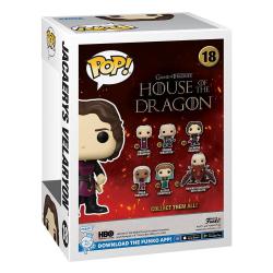 La casa del dragón Figura POP! TV Vinyl Jarcarys Valaryon 9 cm FUNKO