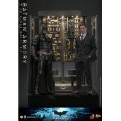 El caballero oscuro Figuras y Diorama Movie Masterpiece 1/6 Batman Armory with Bruce Wayne (2.0) 30 cm