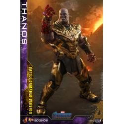 Thanos (Battle Damaged Version) Sixth Scale Figure by Hot Toys Avengers: Endgame - Movie Masterpiece Series