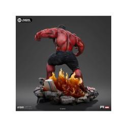 Marvel Estatua 1/10 Art Scale Red Hulk 23 cm  Iron Studios