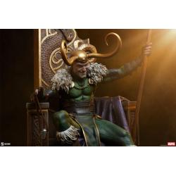 Marvel Estatua Premium Format Loki 59 cm  Los Vengadores Sideshow Collectibles