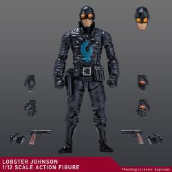 Hellboy Figura 1/12 Lobster Johnson 17 cm 1000toys