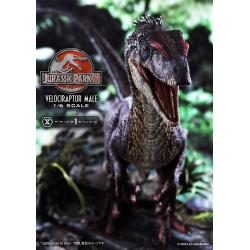 Parque Jurasico III Estatua Legacy Museum Collection 1/6 Velociraptor Male Bonus Version 40 cm Prime 1 Studio