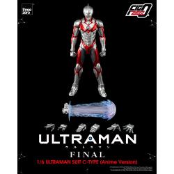 Ultraman Figura FigZero 1/6 Ultraman Suit C-Type (Anime Version) 31 cm ThreeZero