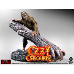 ROCK ICONZ OZZY BARK AT THE MOON STATUE