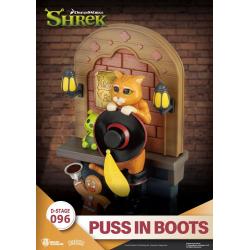 Shrek D-Stage PVC Diorama Puss In Boots Closed Box Version 15 cm