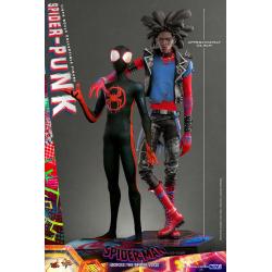 SpiderMan: Cruzando el Multiverso Figura Movie Masterpiece 1/6 Spider-Punk 32 cm Hot Toys 
