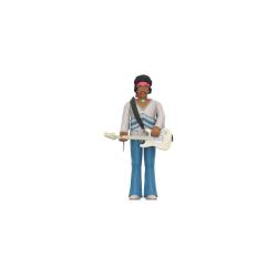   Jimi Hendrix Figura ReAction Jimi Hendrix (Festival) 10 cm SUPER7