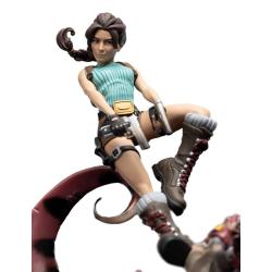 Tomb Raider Mini Epics Vinyl Figure Lara Croft & Raptor 24 cm