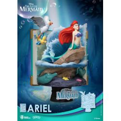 Disney Story Book Series D-Stage PVC Diorama Ariel 15 cm