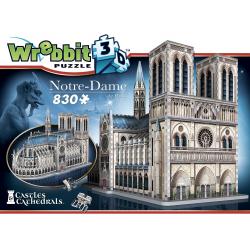 Wrebbit Castles & Cathedrals Collection 3D Puzzle Notre-Dame de Paris (830 pieces)