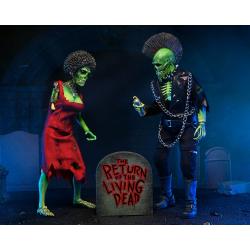 El regreso de los muertos vivientes Pack de 2 Figuras Clothed Trash & Suicide 20 cm NECA