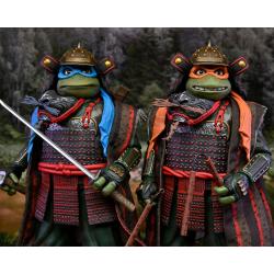 Tortugas Ninja II: The Secret of the Ooze 2-Pack Figuras Leonardo & Michelangelo 18 cm NECA