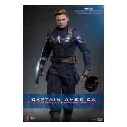 Capitán América: el Soldado de Invierno Figura Movie Masterpiece 1/6 Captain America (Stealth S.T.R.I.K.E. Suit) 2.0 31 cm Hot Toys