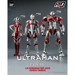 Ultraman Final Figura FigZero 1/6 1/6 Ultraman Suit Jack Anime Version 35 cm ThreeZero