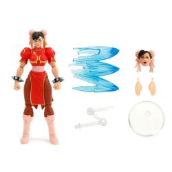 Ultra Street Fighter II: The Final Challengers Figura 1/12 Chun-Li Player 2 Red Ver. 15 cm Jada Toys