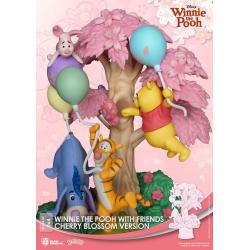 Disney Diorama PVC D-Stage Winnie the Pooh Cherry Blossom Version 15 cm