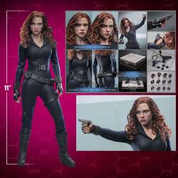 Iron Man 2 Figura 1/6 Black Widow Artisan Edition Hot Toys Exclusive 28 cm HOT TOYS