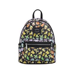 Pokemon by Loungefly Mochila Mini Multi Character All Over Print Loungefly 