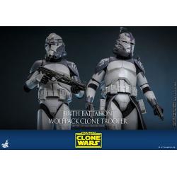 Star Wars The Clone Wars Figura 1/6 104th Battalion Wolfpack Clone Trooper 30 cm Hot Toys 