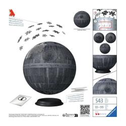 Star Wars Puzzle 3D Estrella de la Muerte (543 piezas) Ravensburger