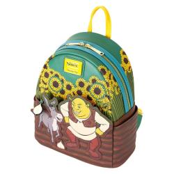 Dreamworks by Loungefly Mini Mochila Shrek & Donkey Sunflower Field