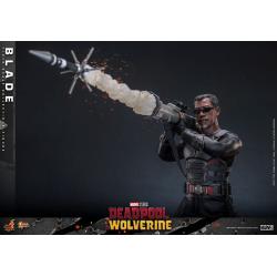 BLADE Deadpool & LOBEZNO MOVIE Masterpiece 1/6 Blade 30 cm HOT TOYS