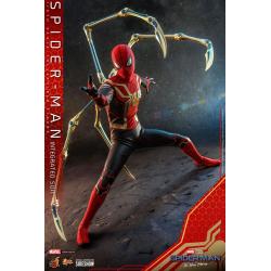 Spider-Man (Integrated Suit) Sixth Scale Figure by Hot Toys Movie Masterpiece Series – Spider-Man: No Way Home