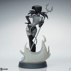 Original Artist Series Estatua Devil Girl (Black and White Variant) 30 cm Sideshow Collectibles