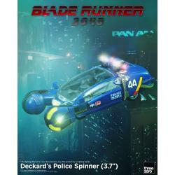 Blade Runner 2049 vehículo Deckard\'s Police Spinner 10 cm THREEZERO