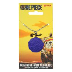 One Piece Collar con Colgante Gum Gum Fruit  FANATTIK