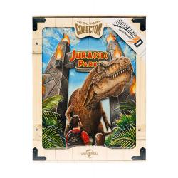Jurassic Park WoodArts 3D Wooden Wall Art Rex Attack 30 x 40 cm